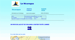 Desktop Screenshot of nicaragua-voyage.com