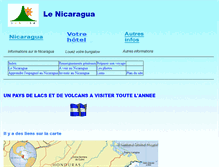 Tablet Screenshot of nicaragua-voyage.com